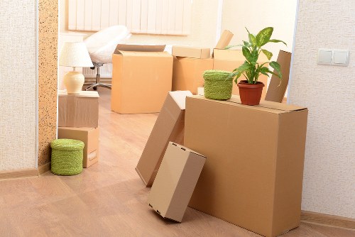 Local removals team supporting a business move in Clapham