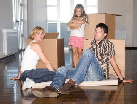 Protected furniture and careful handling during a Clapham move
